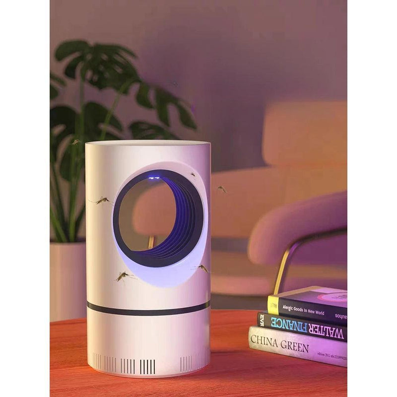 Mosquiteiro Elétrico USB LED Repelente Armadilha Mata Mosquito Moscas Luminária
