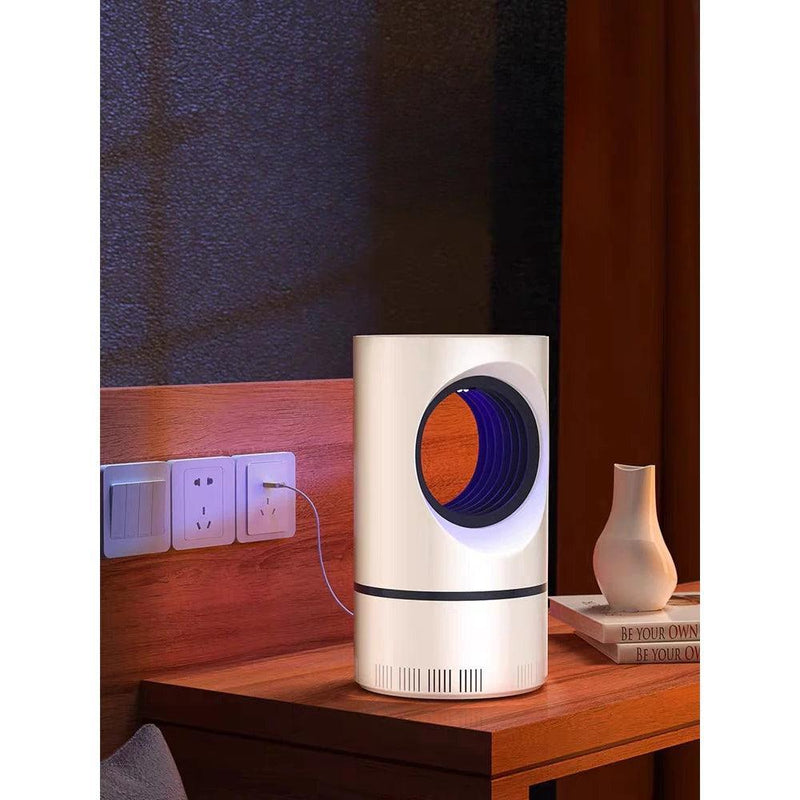Mosquiteiro Elétrico USB LED Repelente Armadilha Mata Mosquito Moscas Luminária