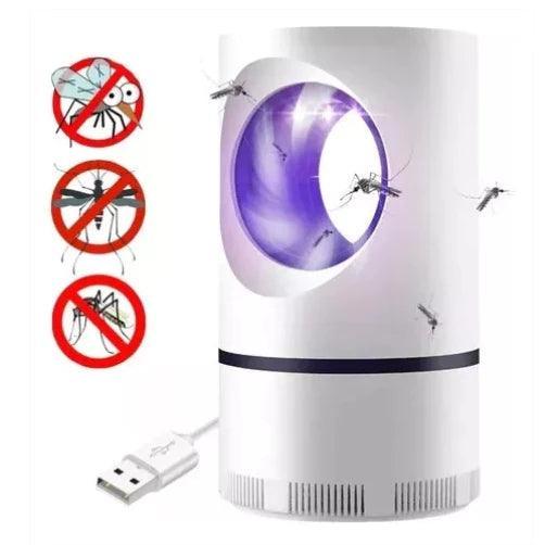 Mosquiteiro Elétrico USB LED Repelente Armadilha Mata Mosquito Moscas Luminária