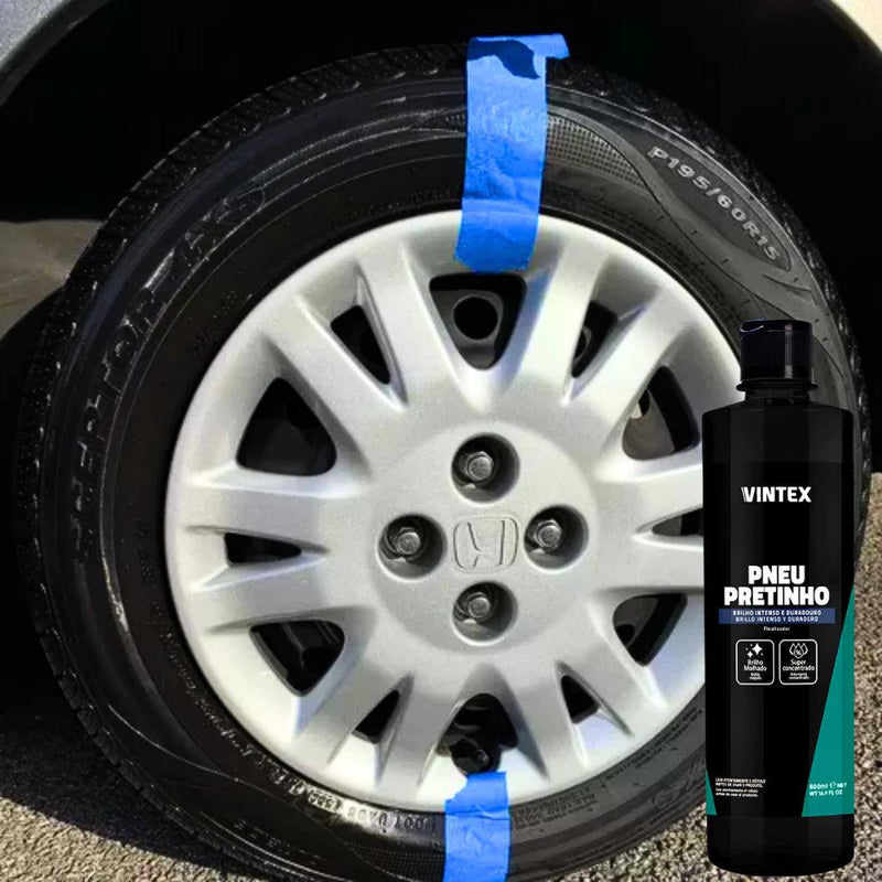 KIT SHAMPOO AUTOMOTIVO V-FLOC  REVITALIZADOR INTENSE VONIXX PRETINHO VINTEX