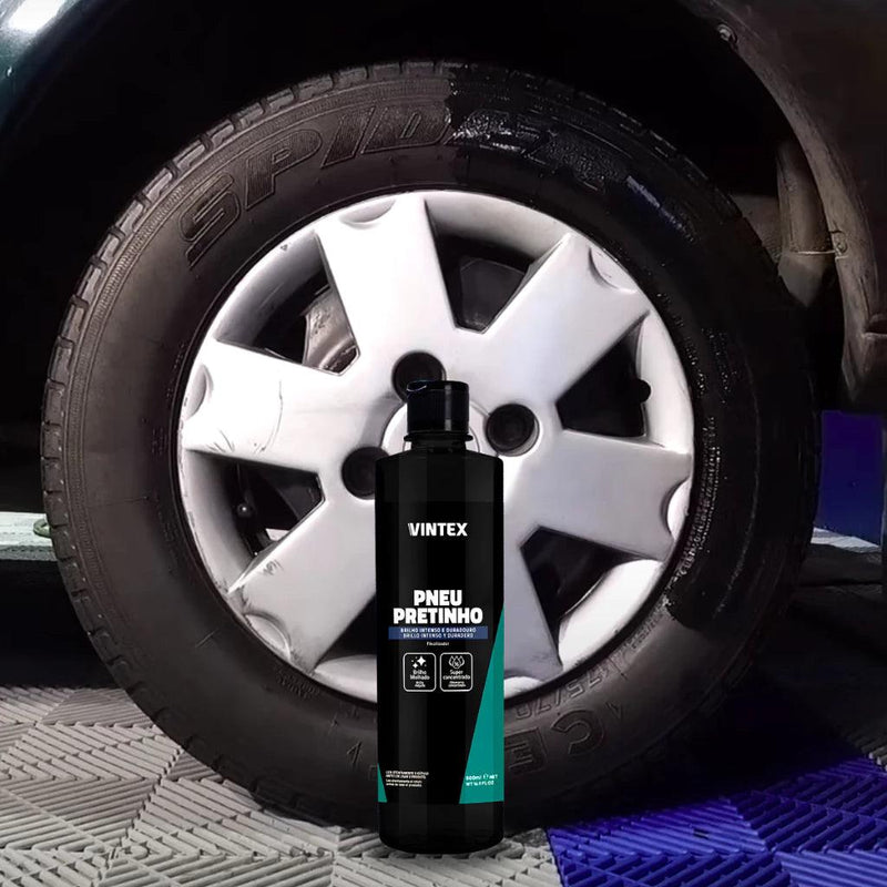 KIT SHAMPOO AUTOMOTIVO V-FLOC  REVITALIZADOR INTENSE VONIXX PRETINHO VINTEX