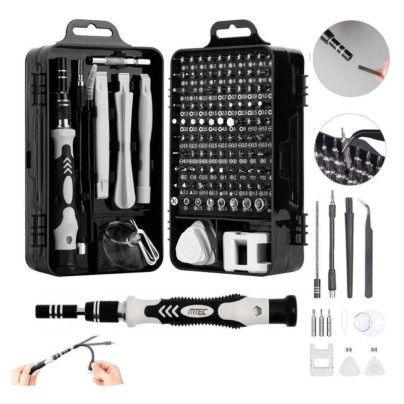 Kit 115 Peças  Mini Chaves de Precisão Para Celular Notebook Tablet