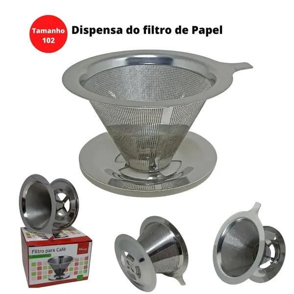 coador de café inox
coador de inox
filtro de café de inox