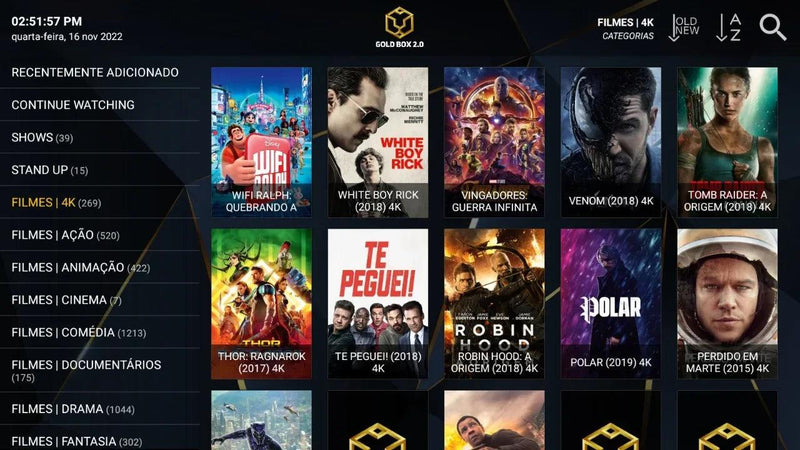 Gold Card Tv Oficial Recarga Anual com Envio Imediato