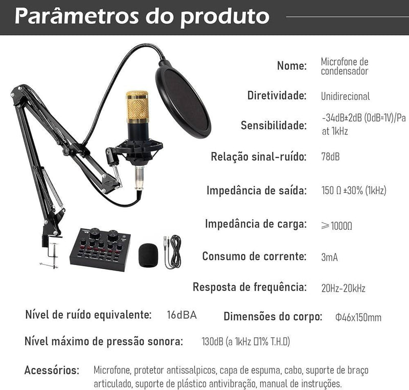 microfone profissional

microfone podcast

microfone de mesa

microfone condensador

microfone com fio profissional

